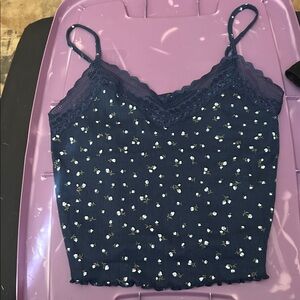 No Boundaries Black Lace Camisole